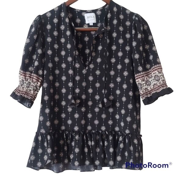 Misa Los Angeles top tassel tie - Picture 1 of 6